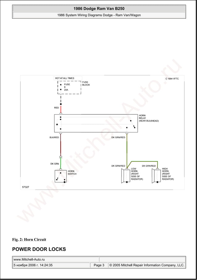 1986 dodge ram van b250 wd PDF Pickup Trucks Auto Body Styles