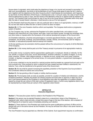 1987 Philippine Constitution | PDF
