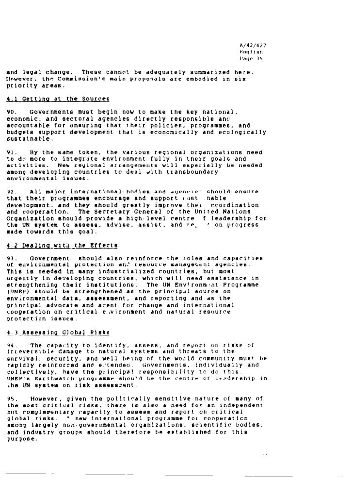 1987 Brundtland Report