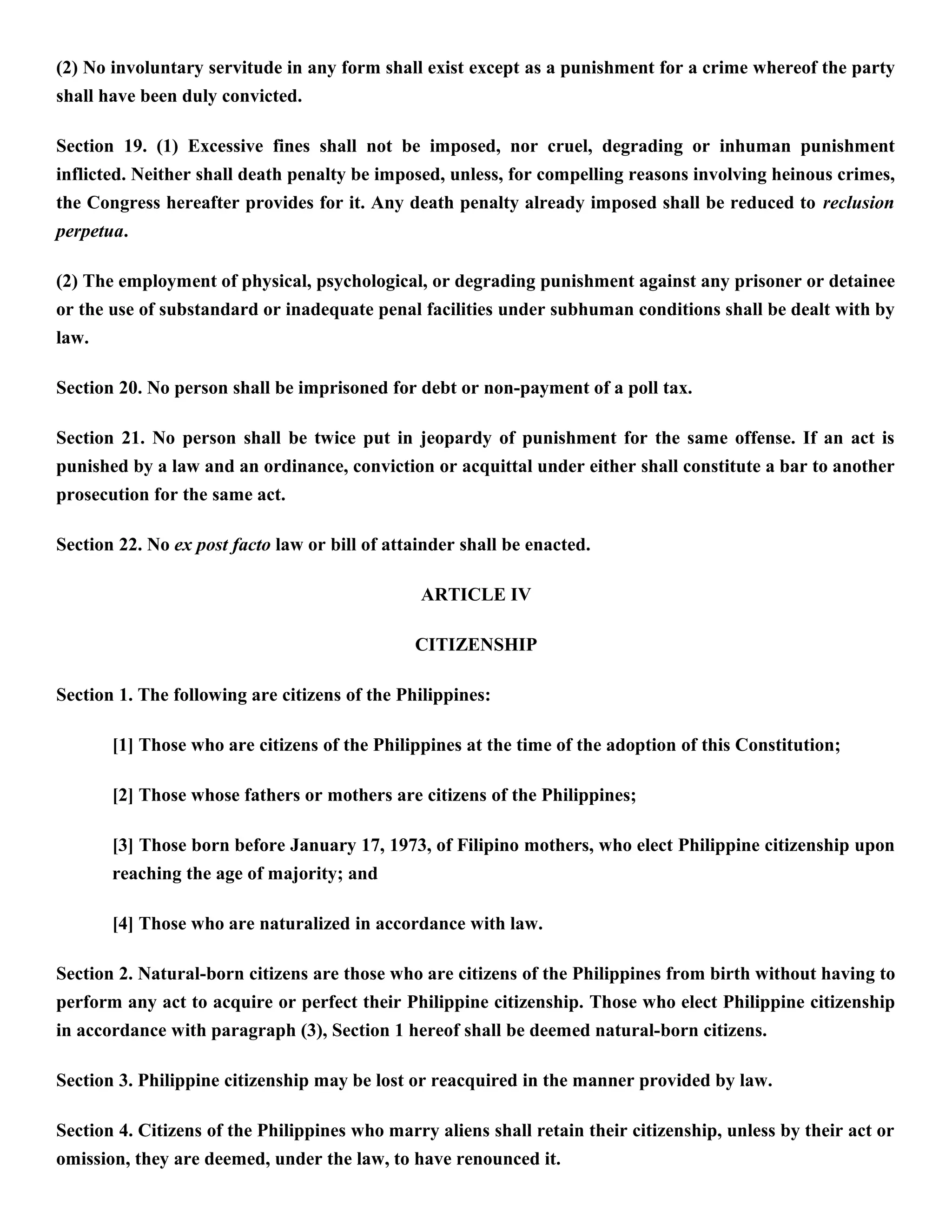 1987 Philippine Constitution | DOC