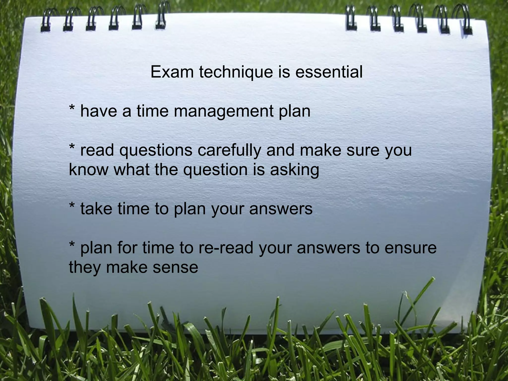simple-steps-to-exam-success-ppt