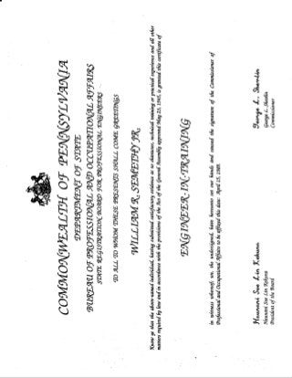 19890415 Engineer In-Training Certificate