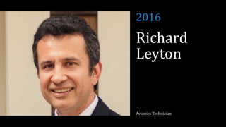 Richard
Leyton
Avionics Technician
2016
 