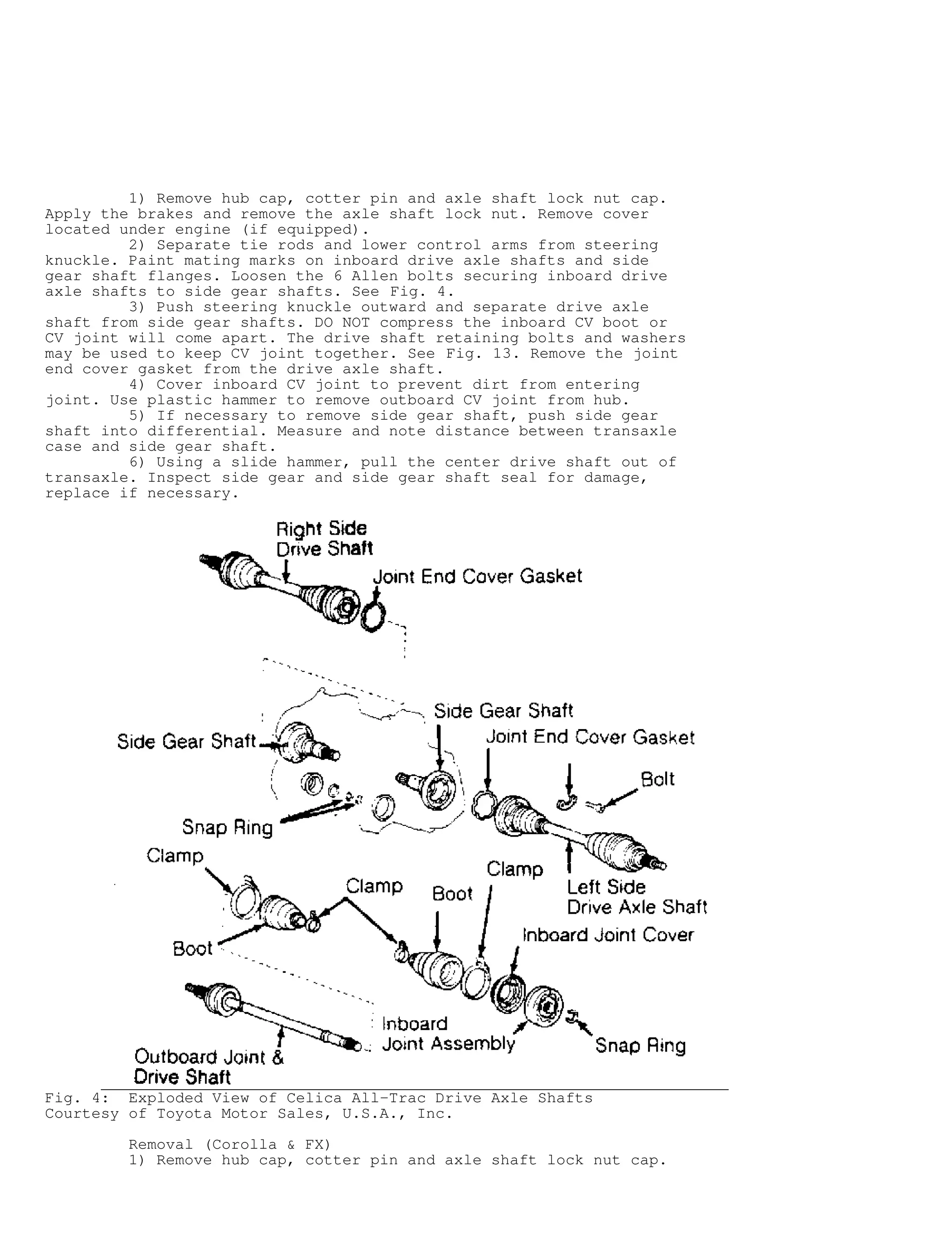 1989 toyota celica service repair manual PDF