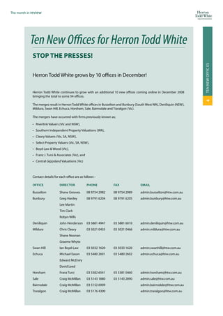 December 2008 Month In Review