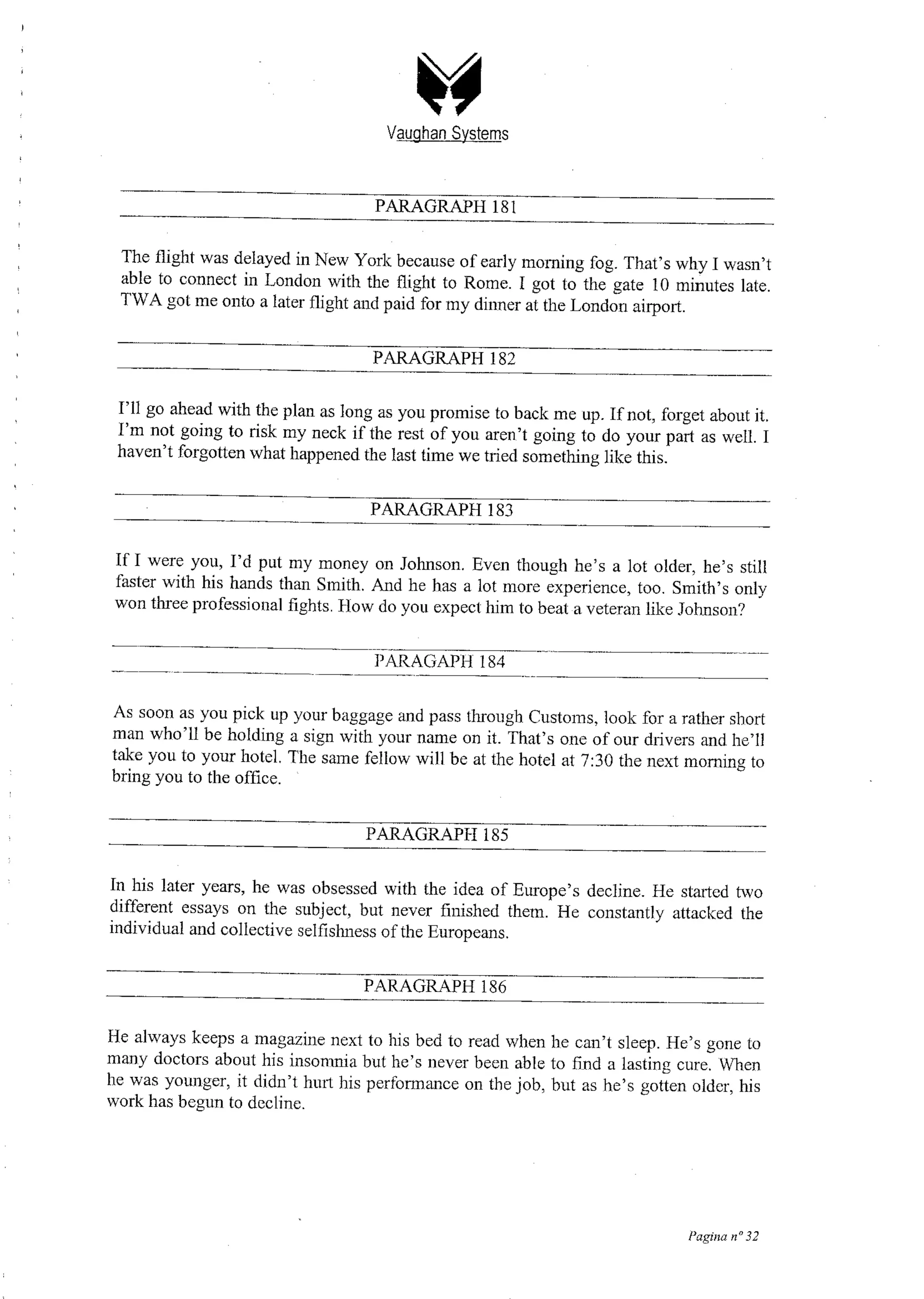 198 english paragraphs vaughan systems for varied english exercises pdf