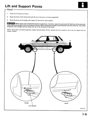 1990 HONDA CIVIC SERVICE MANUAL PDF visual data 3