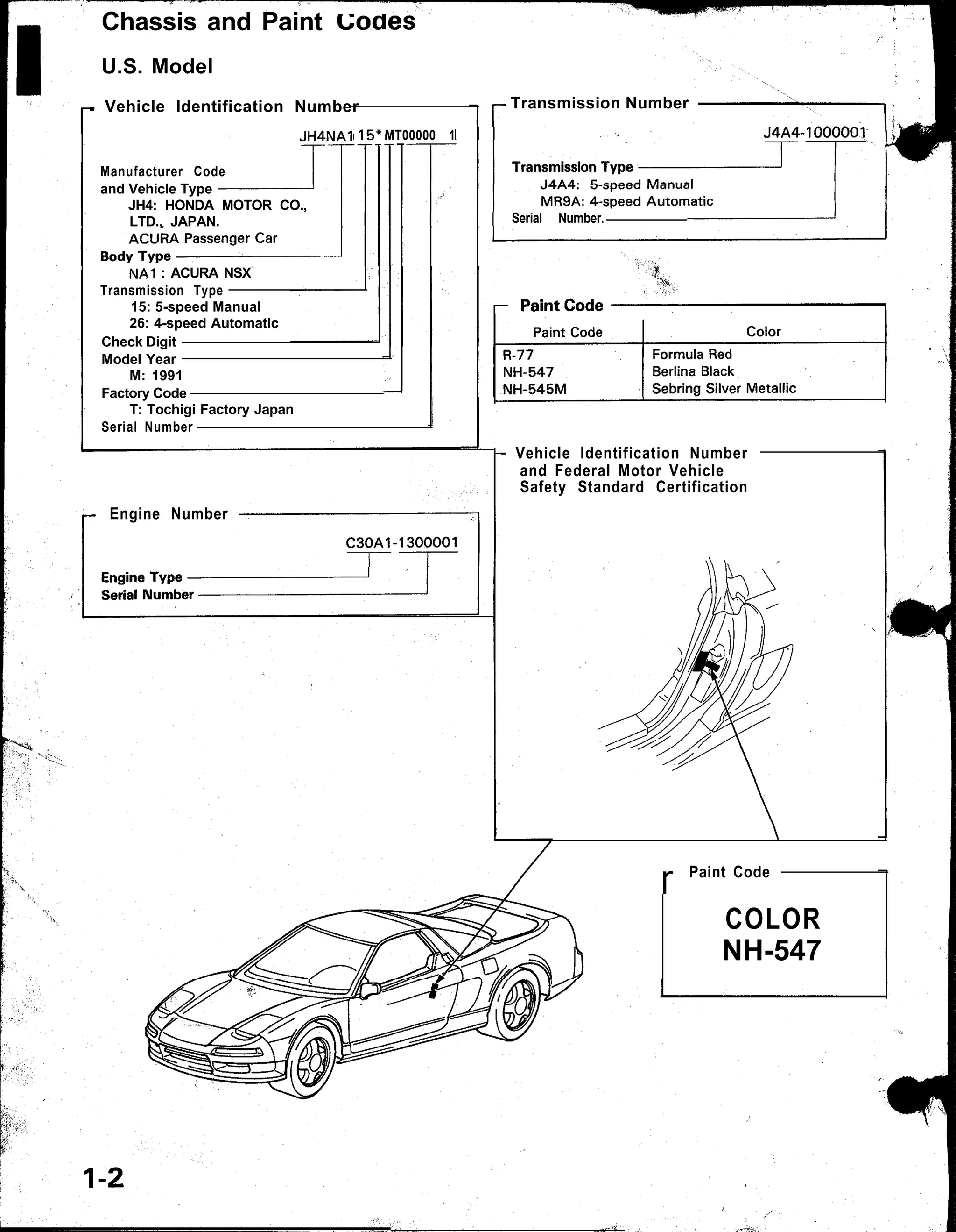 1991 acura nsx service repair manual | PDF