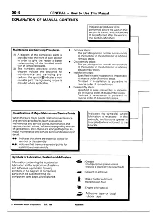 2012 MITSUBISHI PAJERO MAINTENANCE SCHEDULE PDF visual data 7