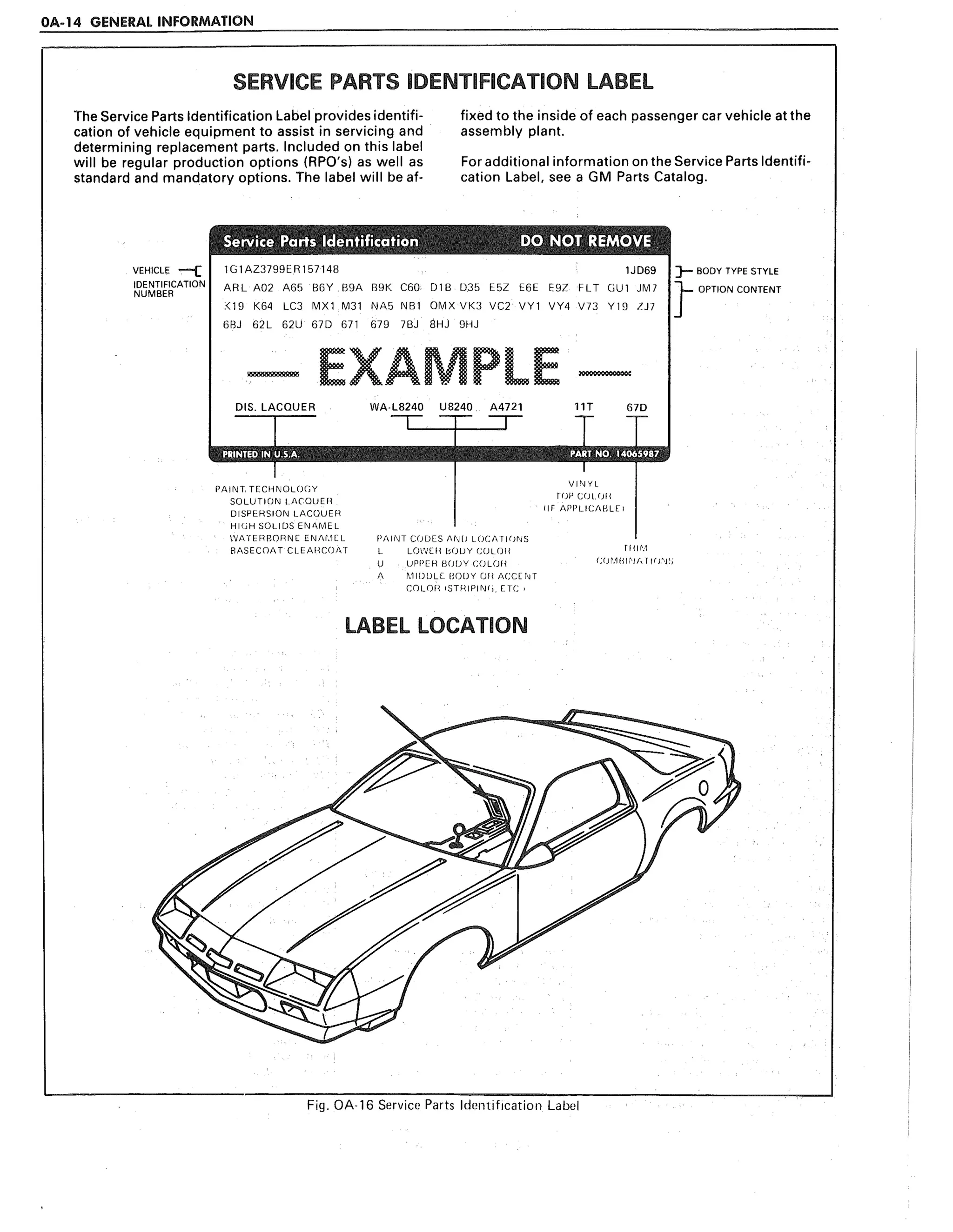 1992 pontiac firebird service repair manual | PDF