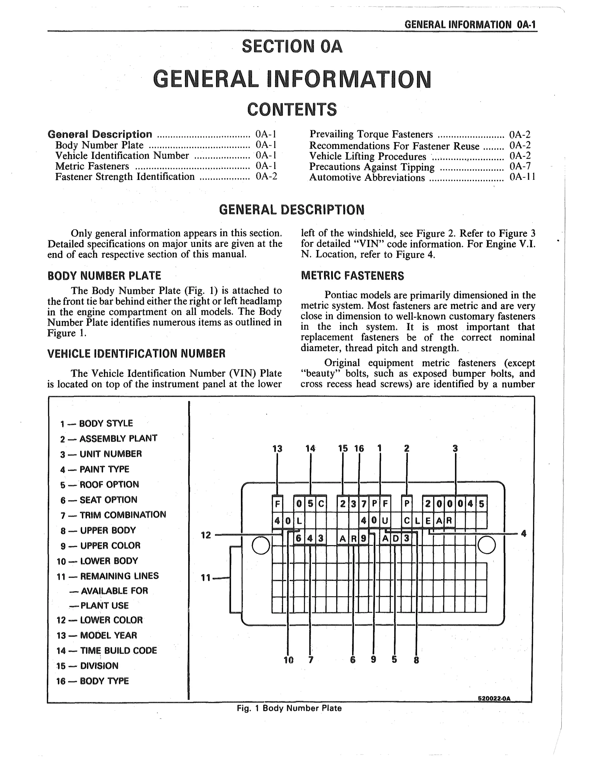 1992 pontiac firebird service repair manual | PDF