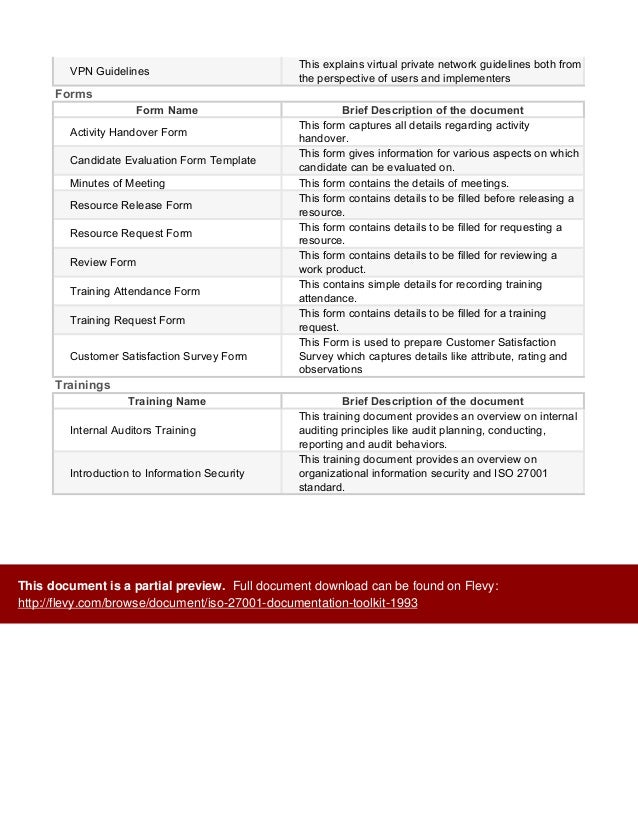 Iso 27001 compliance checklist xls