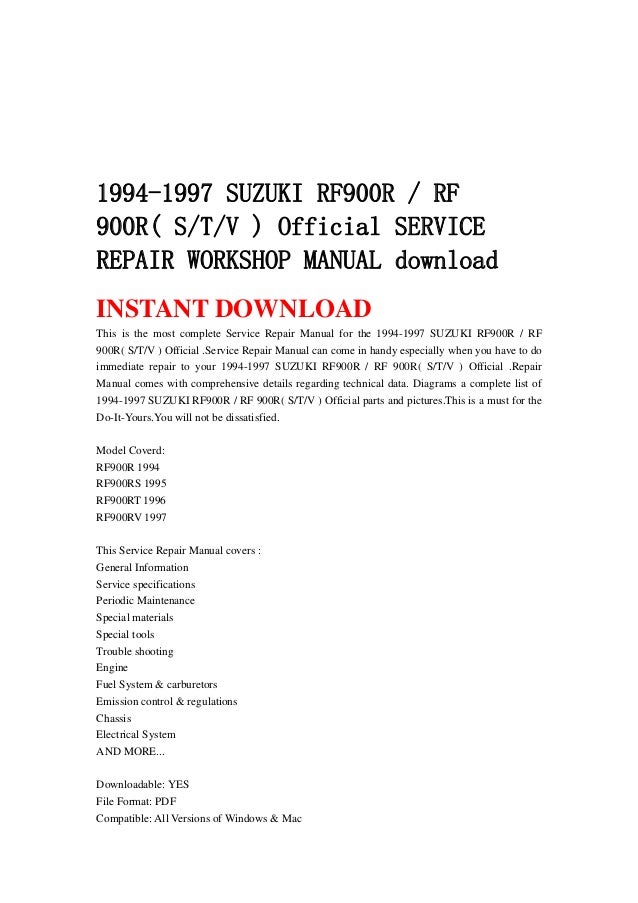 Suzuki Rf900R Wiring Diagram from image.slidesharecdn.com