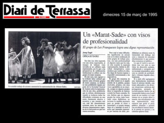 dimecres 15 de març de 1995
 