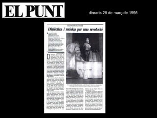 dimarts 28 de març de 1995
 