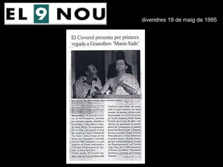 divendres 19 de maig de 1995
 