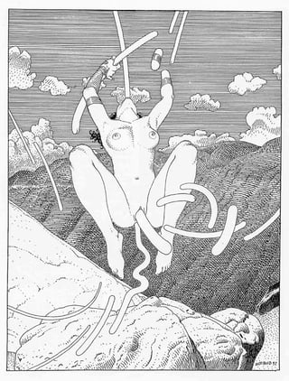 garras de angel(Moebius & jodorowsky -1994)