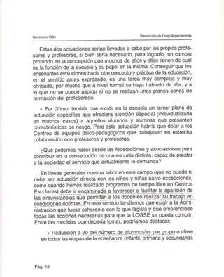 Seminario 1994 Prevención de Drogodependencias
Seminar c ' v:
,c
todos
,D
zadl'
ble.;-
actuai
t;
les. ...
Y alur-
o Evide
...