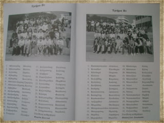 Αναμνηστικό Λεύκωμα Μαθητών 1995 96