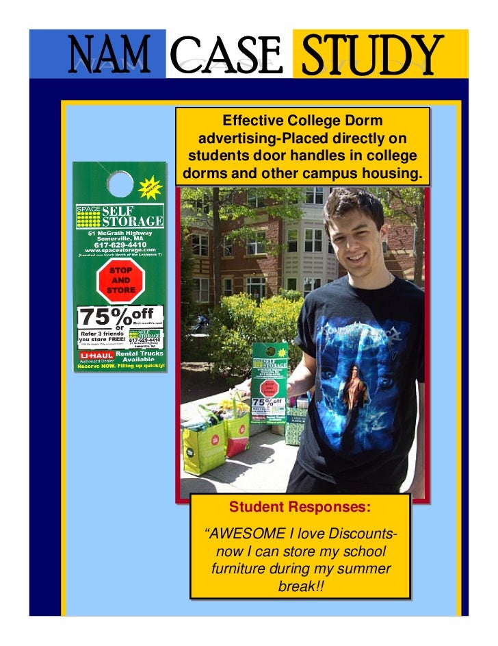 self storage case study nam youth college marketing college adver self storage marketing flyers