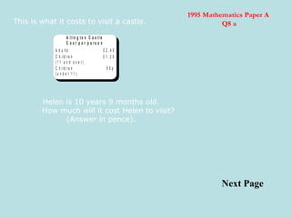 Interactive Voting - 1995 mathematics paper a | PPT