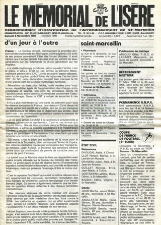 1985.11.09 - Le Mémorial de l'Isère - 1996