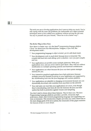 199605   white paper - the java language environment