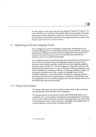 199605   white paper - the java language environment