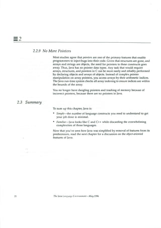 199605   white paper - the java language environment