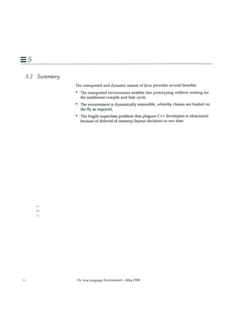 199605   white paper - the java language environment