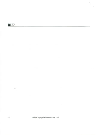 199605   white paper - the java language environment