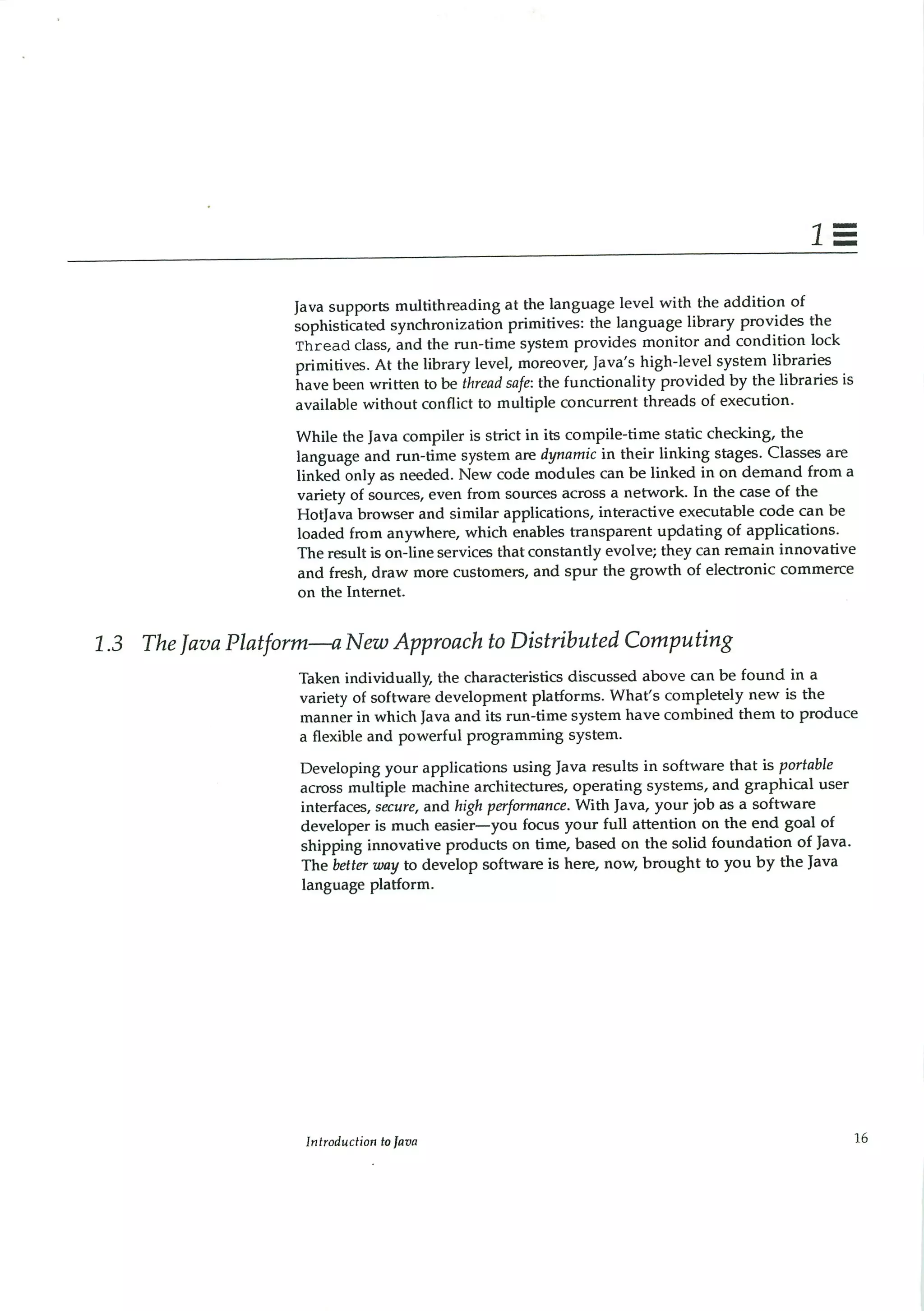 199605   white paper - the java language environment