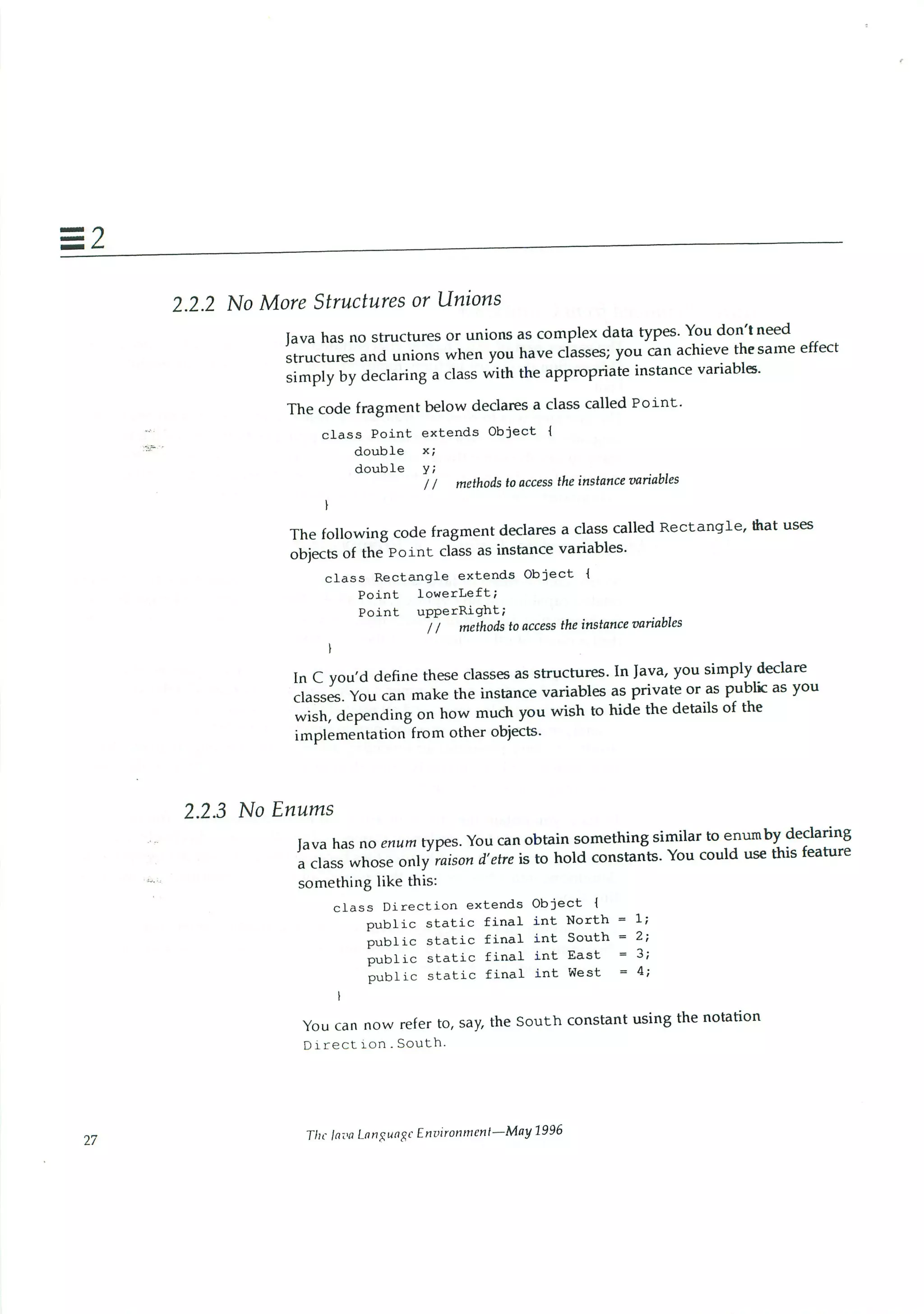199605   white paper - the java language environment
