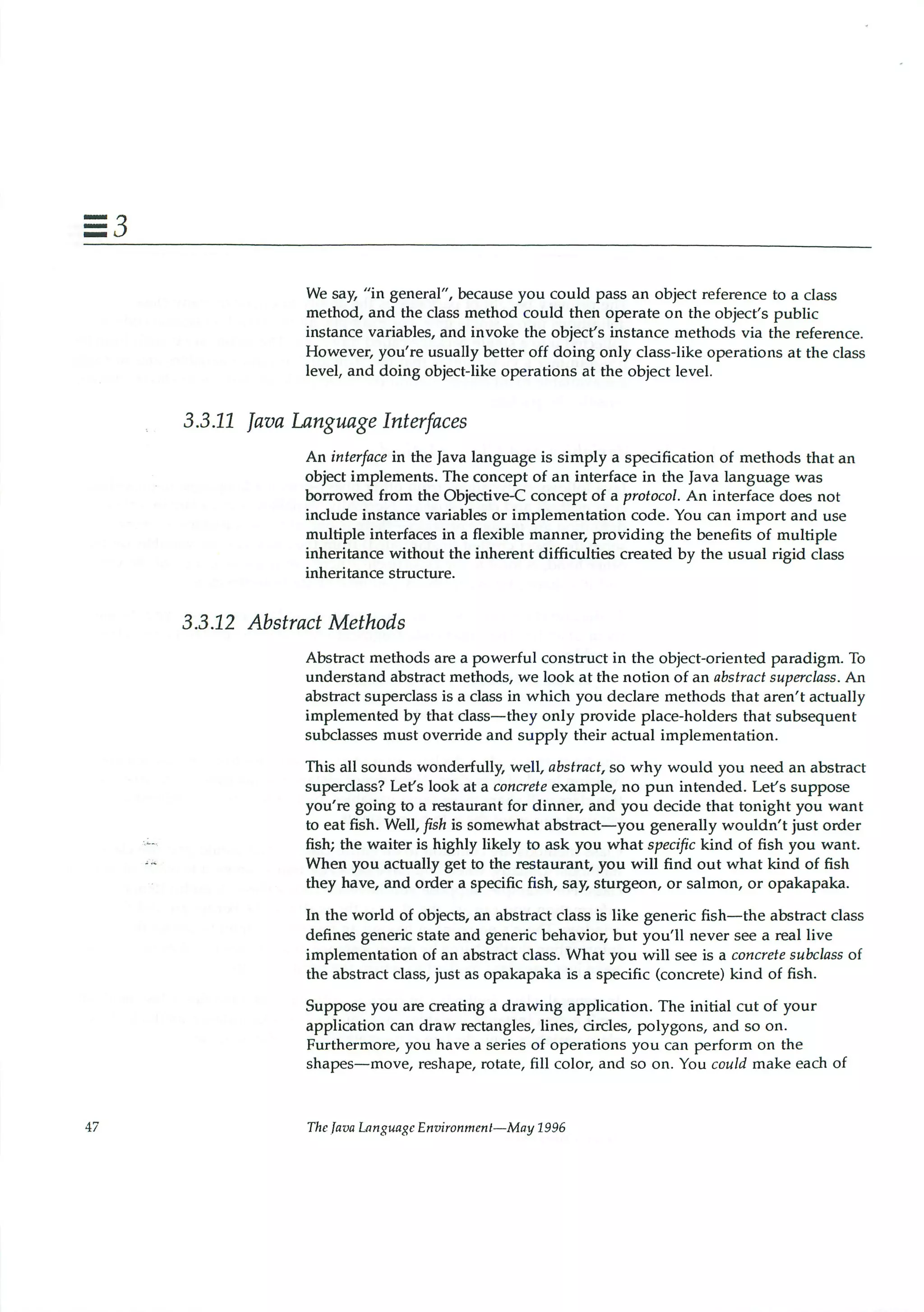 199605   white paper - the java language environment