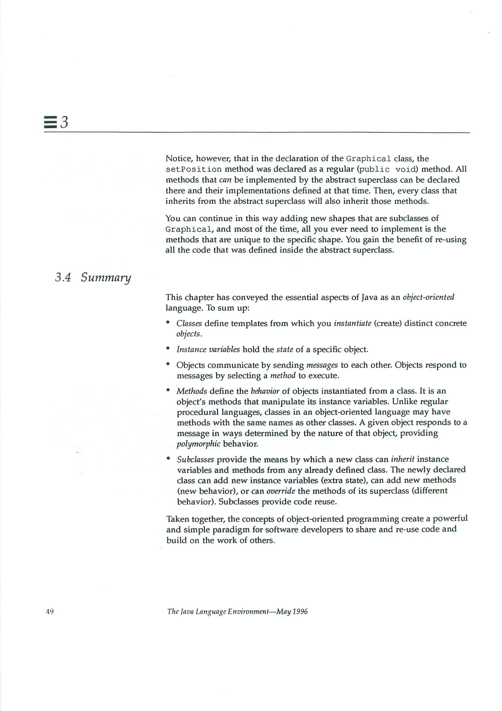 199605   white paper - the java language environment