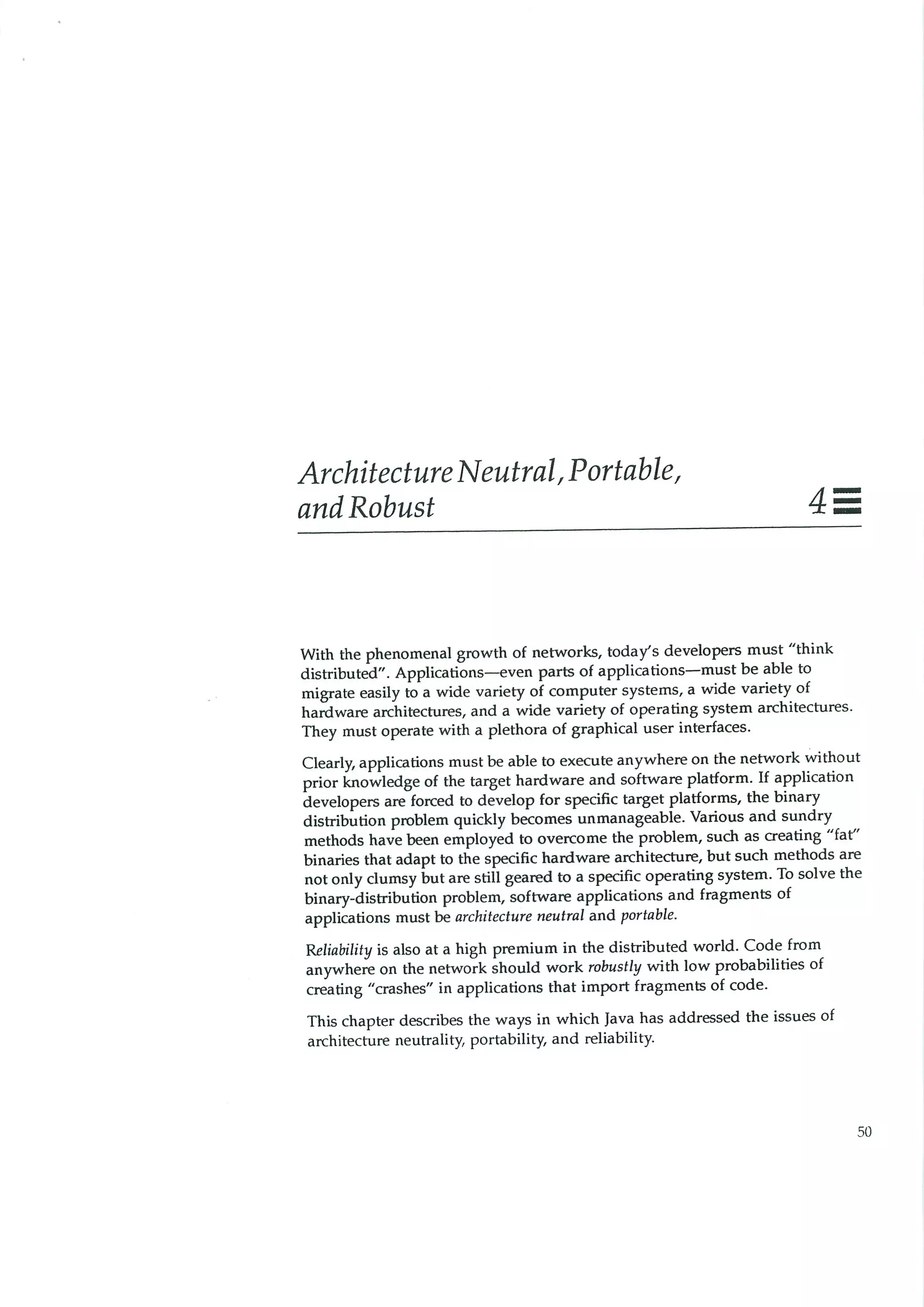 199605   white paper - the java language environment