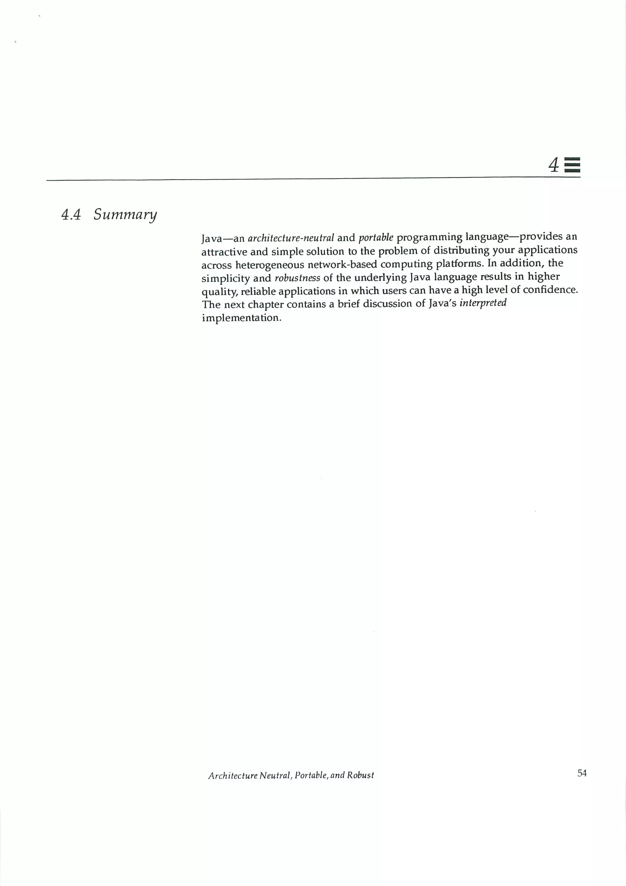 199605   white paper - the java language environment