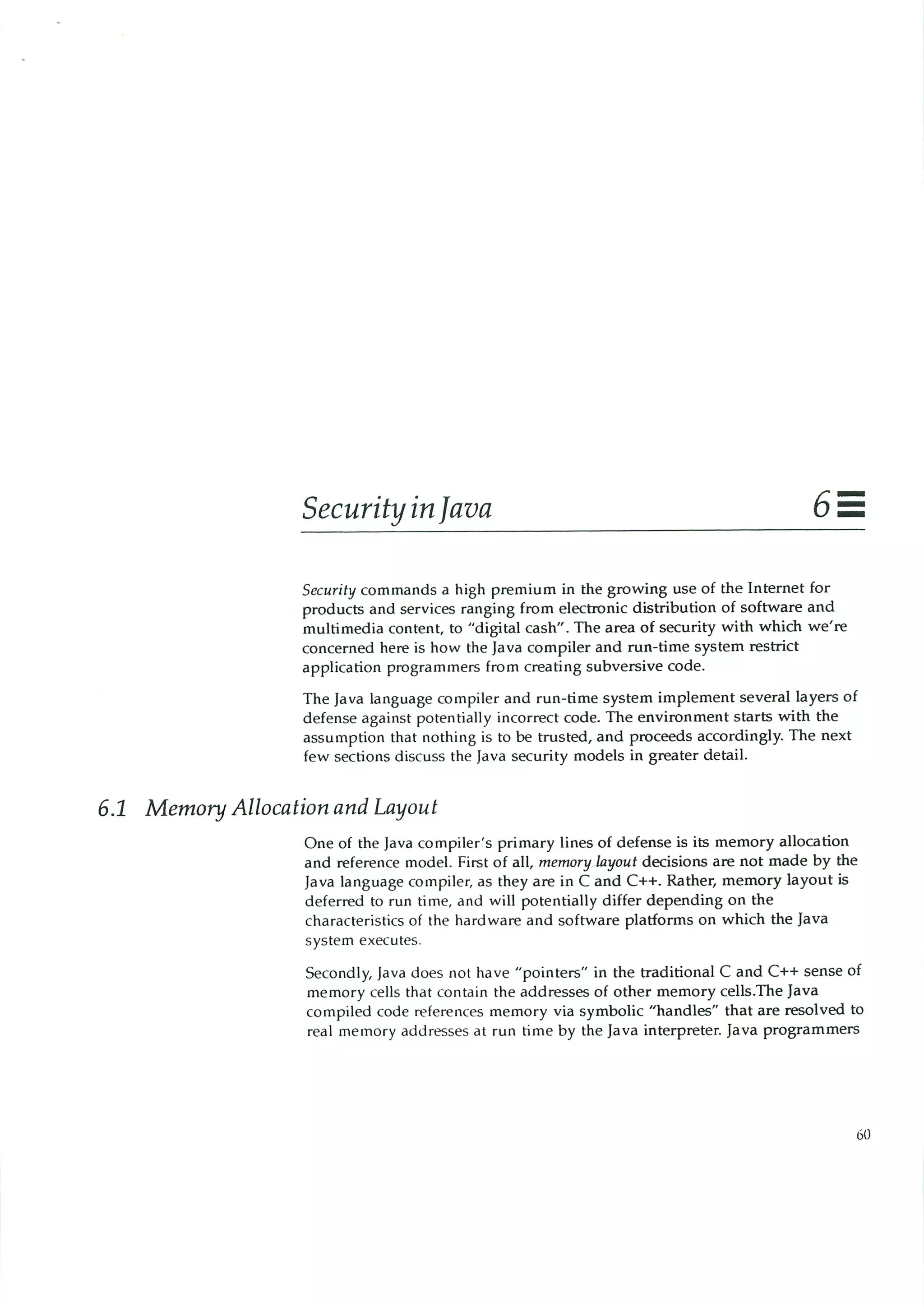 199605   white paper - the java language environment