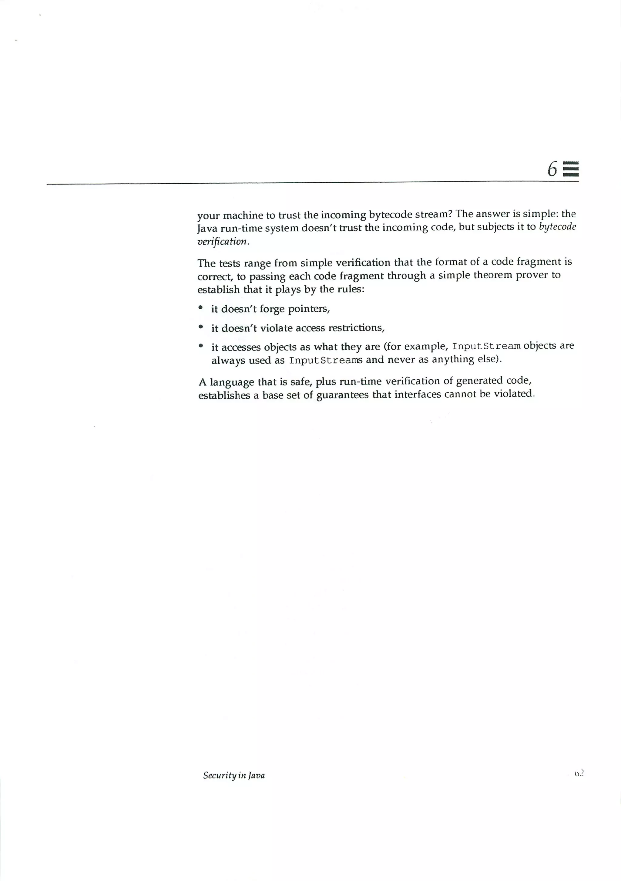 199605   white paper - the java language environment