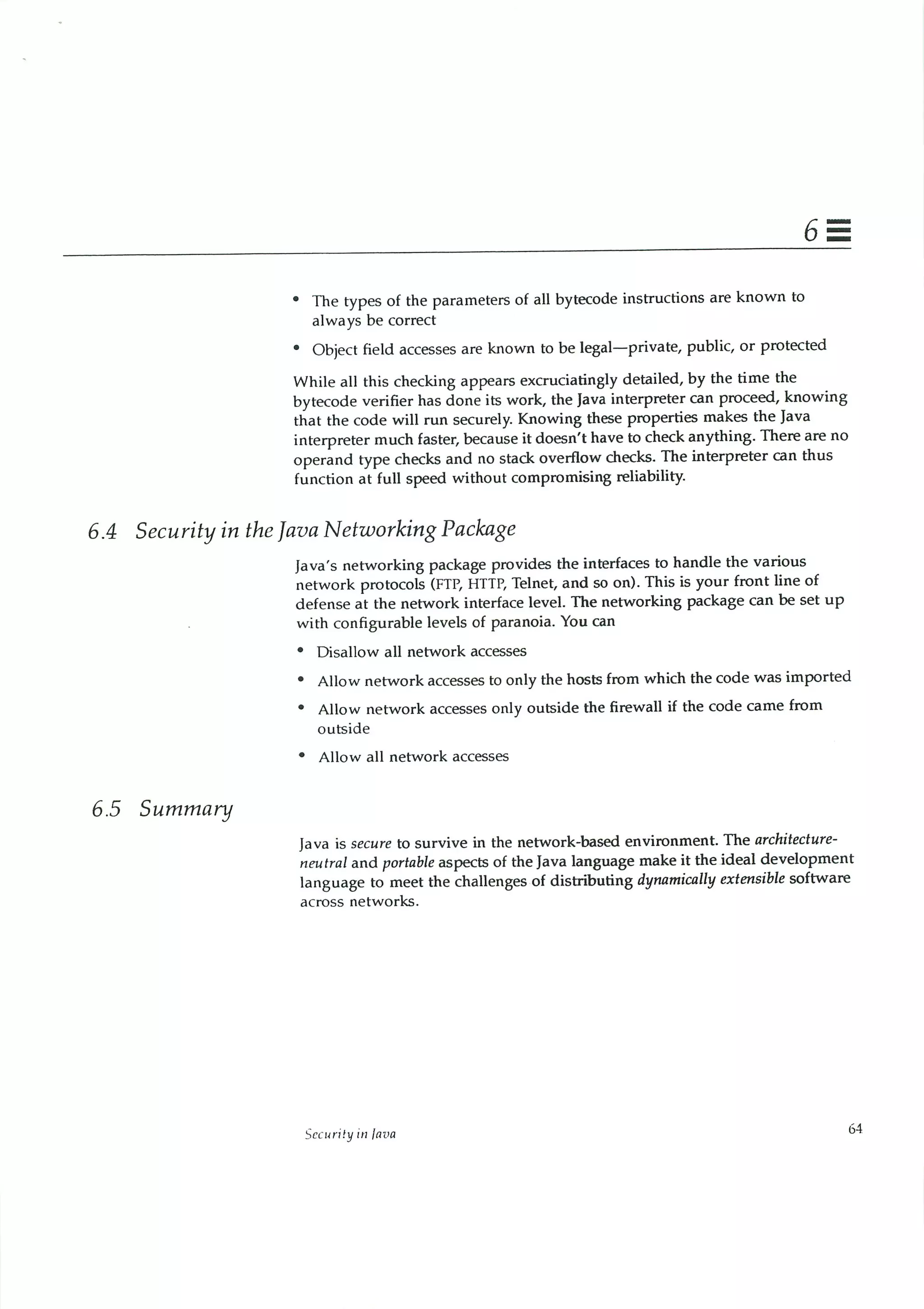 199605   white paper - the java language environment