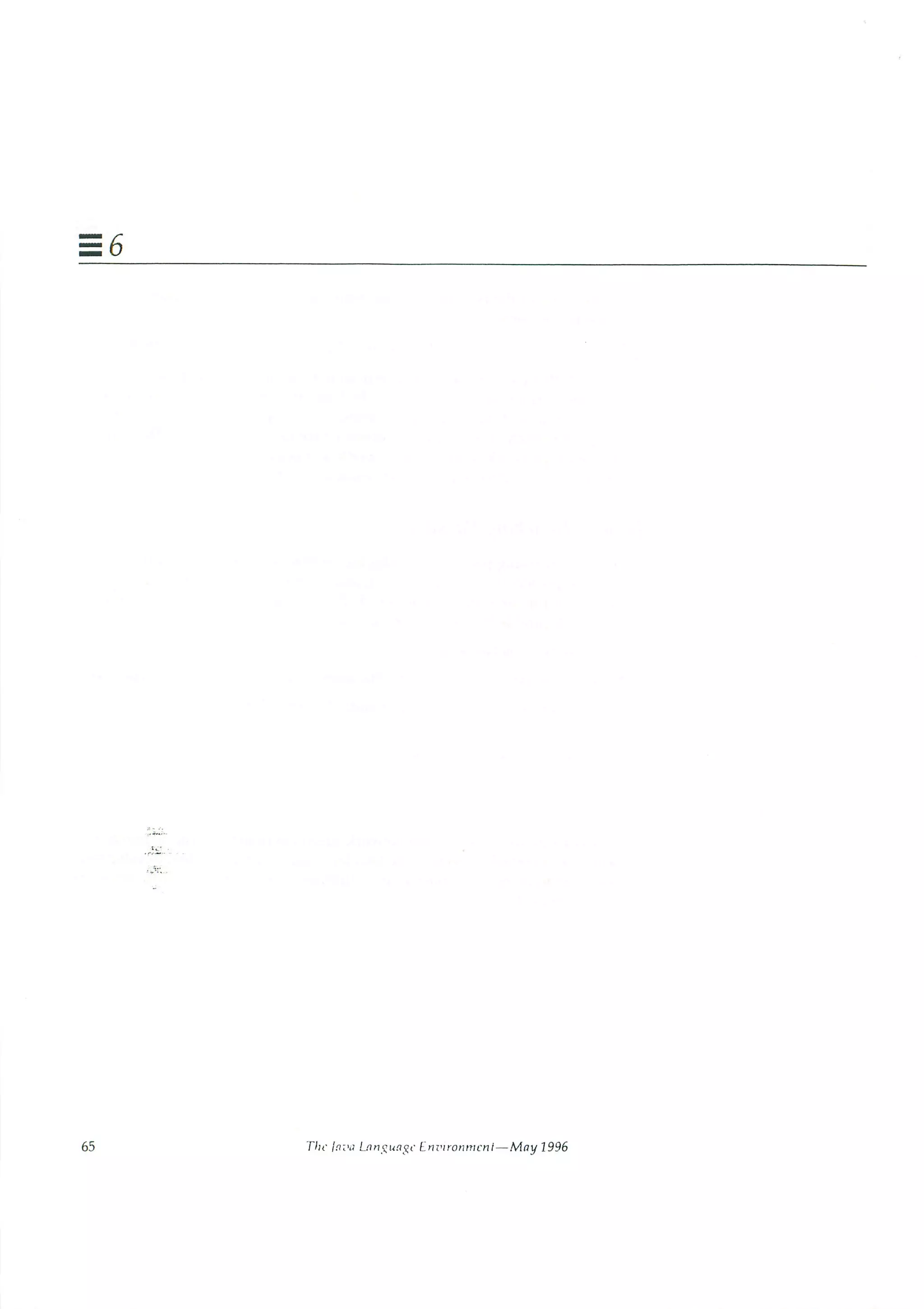 199605   white paper - the java language environment