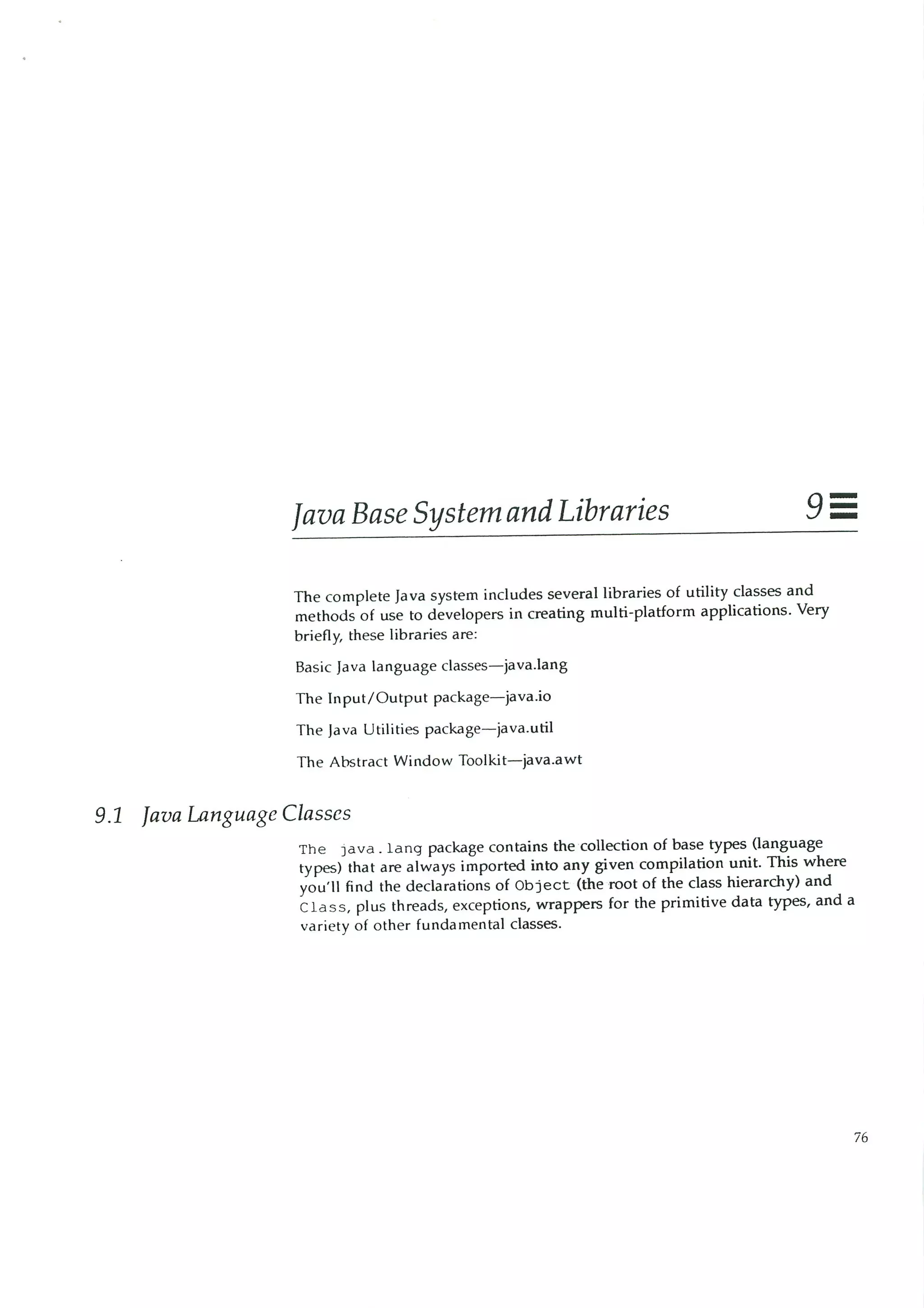 199605   white paper - the java language environment
