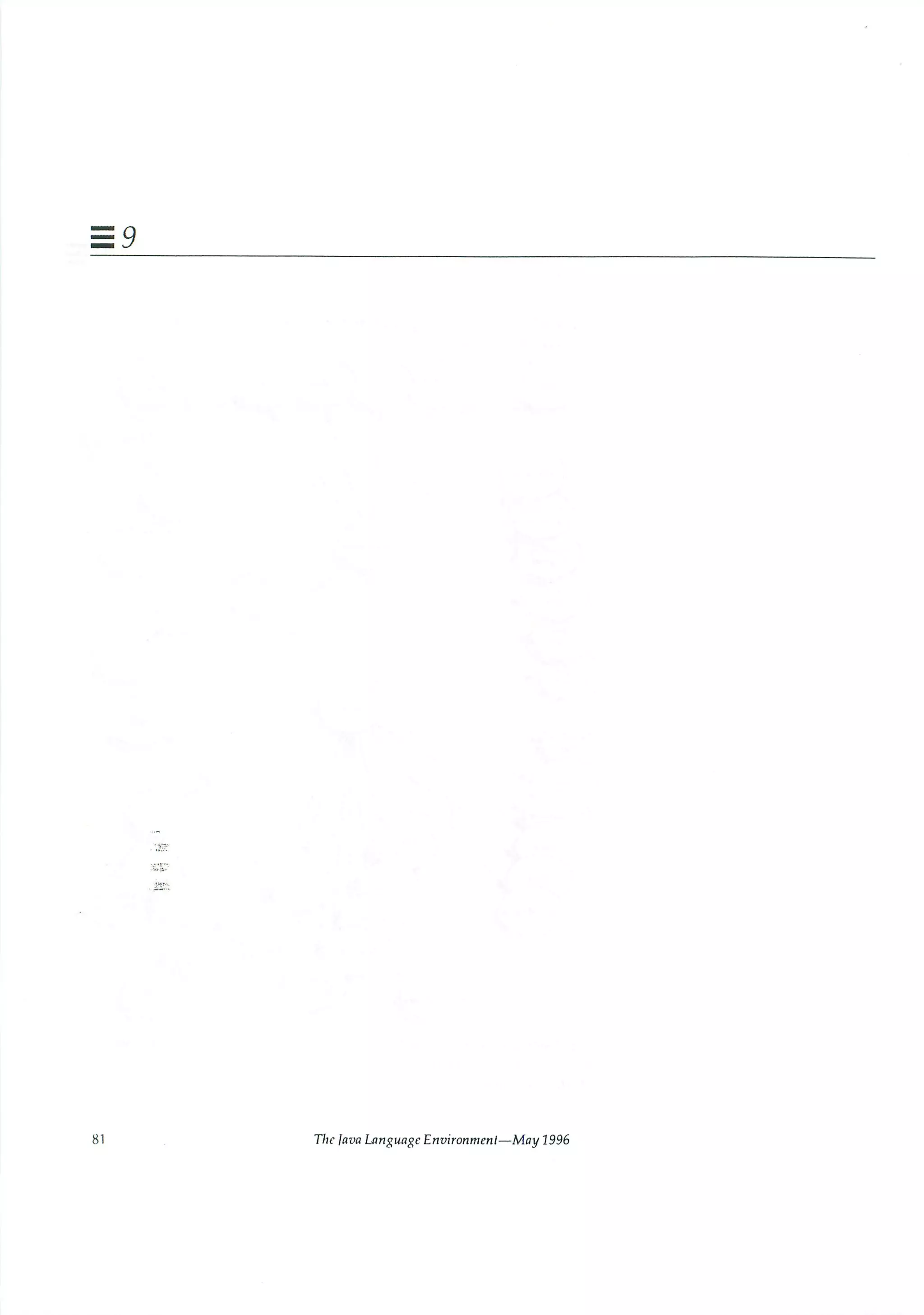 199605   white paper - the java language environment