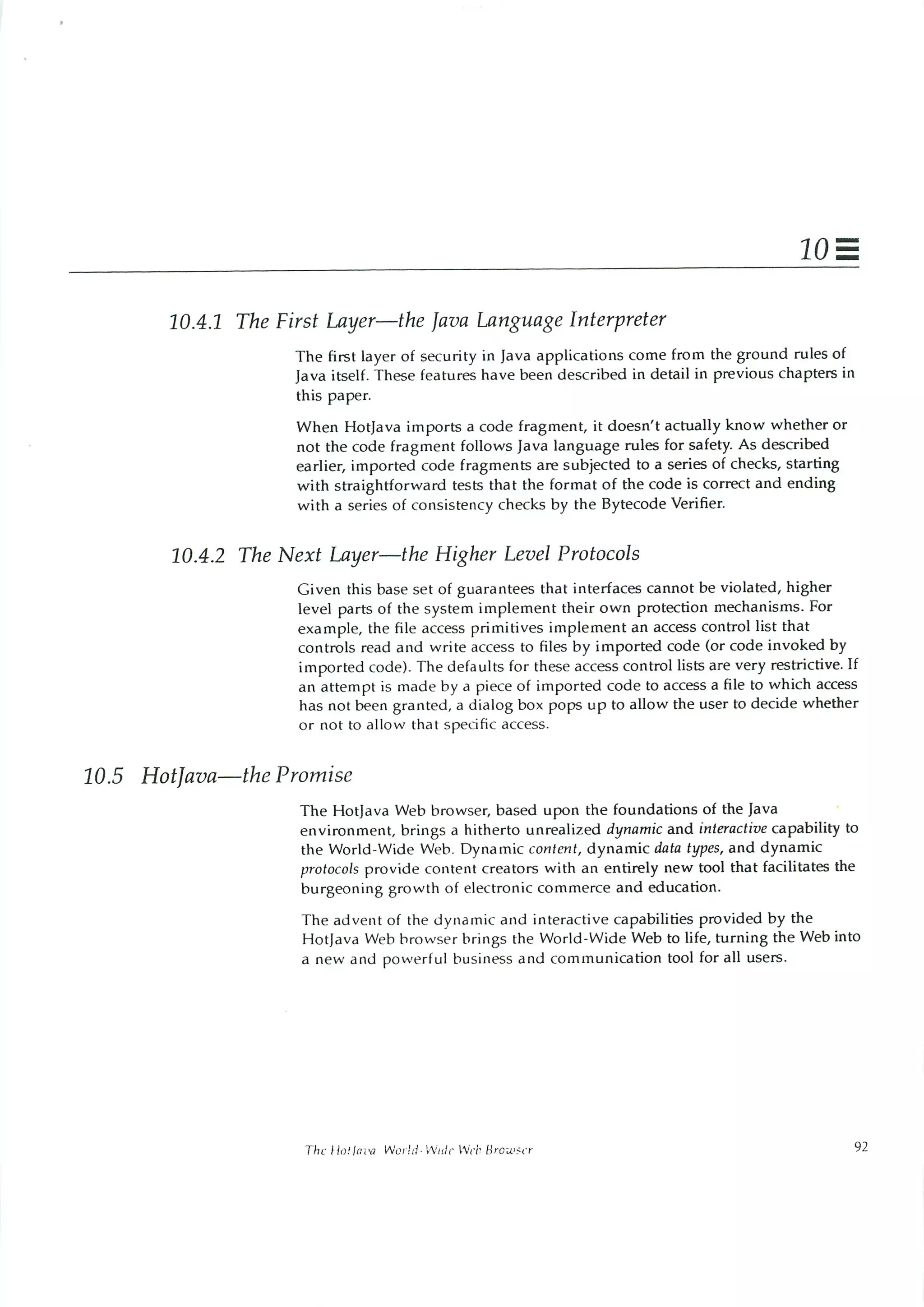 199605   white paper - the java language environment
