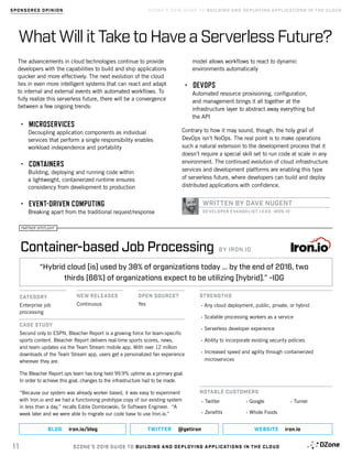 DZone’s 2016 Guide To Building And Deploying Applications In The Cloud ...