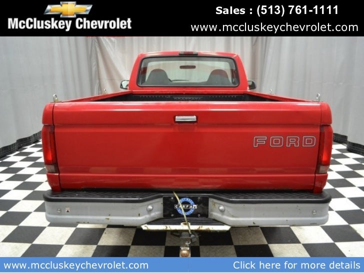 Mccluskey Chevrolet Kings Auto Mall >> Used 1996 Ford F-150 Special XL Pickup Truck - Kings Automall Cincinn… Mccluskey Chevrolet Kings Auto Mall >> Used 1996 Ford F-150 Special XL Pickup Truck - Kings Automall Cincinn…