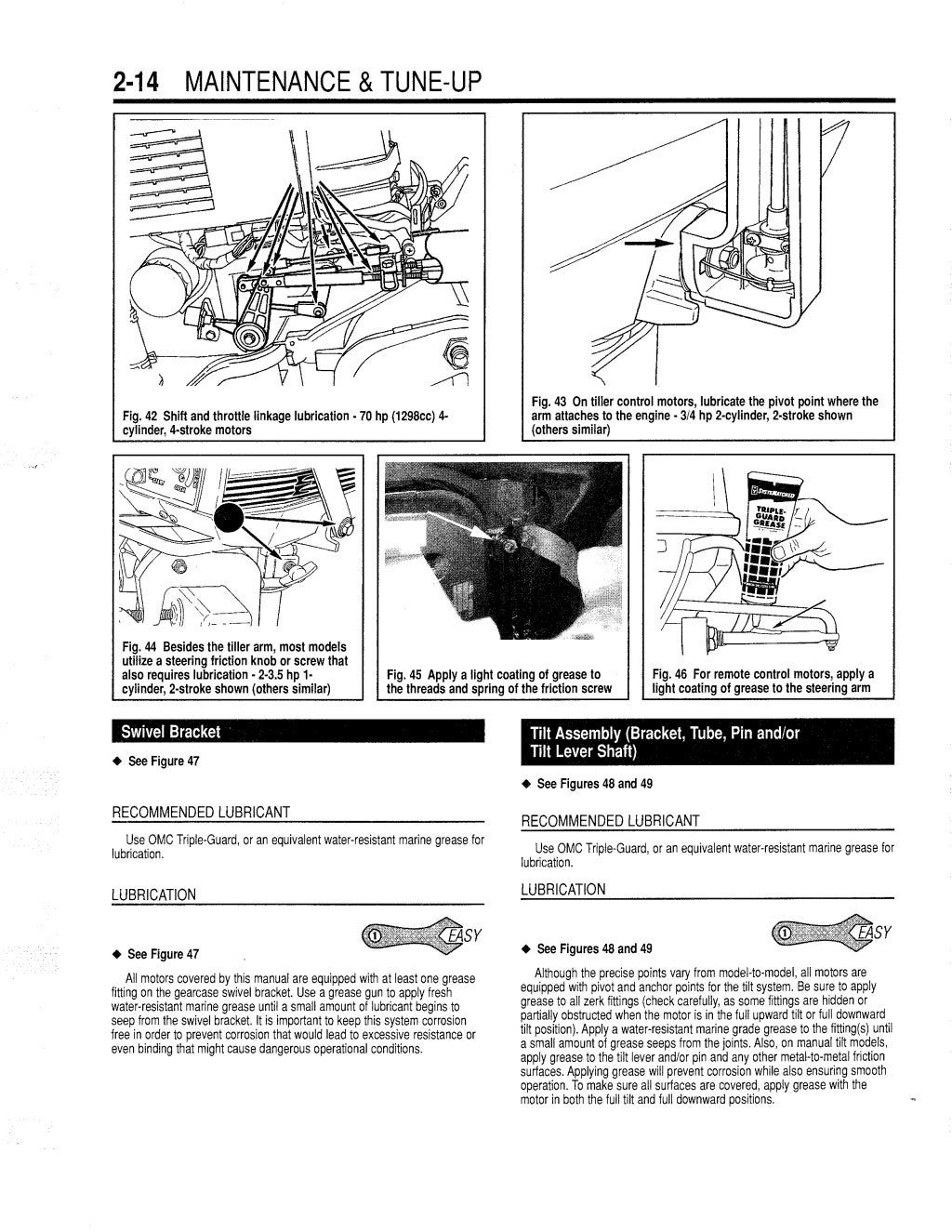 1996 johnson evinrude outboard 1.25hp 70hp service repair manual