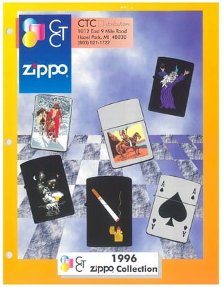 1996 zippo collection CTC