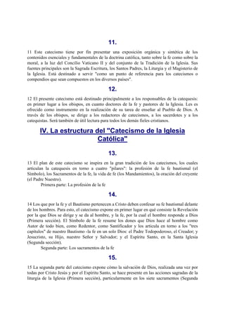 Catecismo de la Iglesia Católica (1992) | PDF