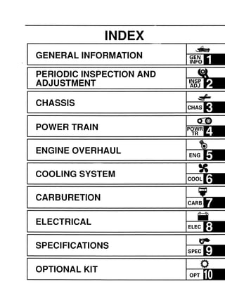 1997 1998 1999 yamaha mountain max 600700 service repair manual | PDF